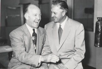 Howard Pyle and Wesley Bolin in Newsroom