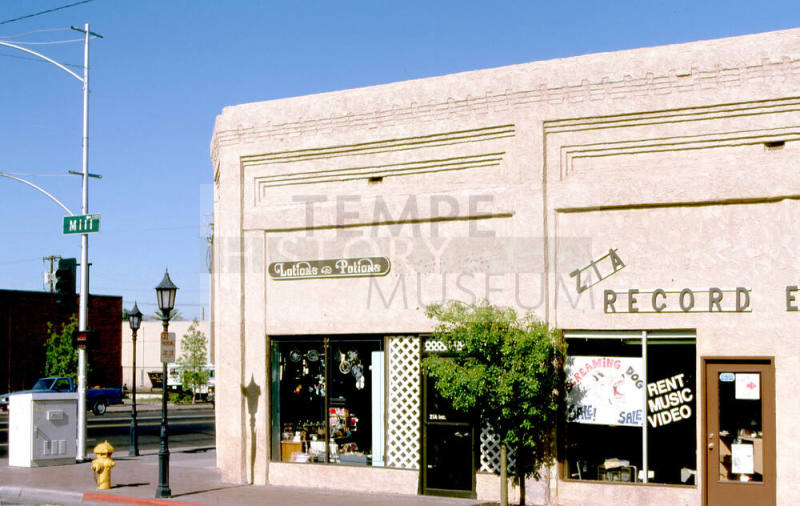 422 S. Mill Ave., Zia Records, Lotions & Potions