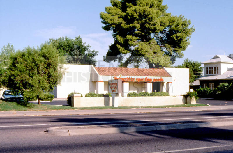 1038 S. Mill Ave., University Sporting Goods