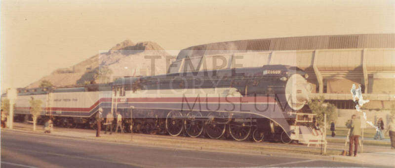 Bicentennial Train and Sun Devil Stadium