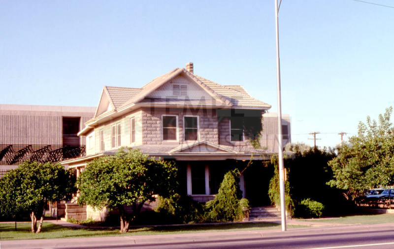 SW corner of Forest and University, Frankenberg House