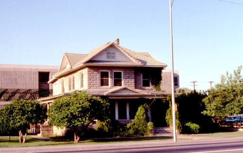 SW corner of Forest and University, Frankenberg House