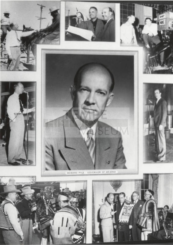 8 Photo Montage of Howard Pyle's Career