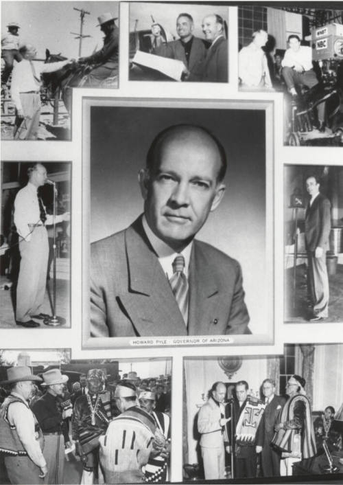 8 Photo Montage of Howard Pyle's Career