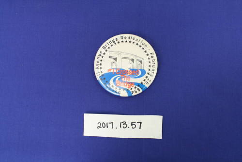 Pin, Second Mill Avenue Bridge Dedication, February 26, 1994