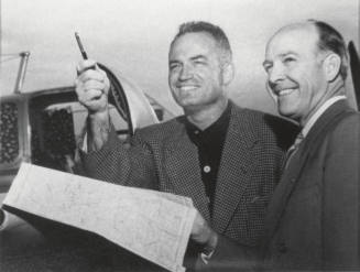 Howard Pyle with Barry Goldwater