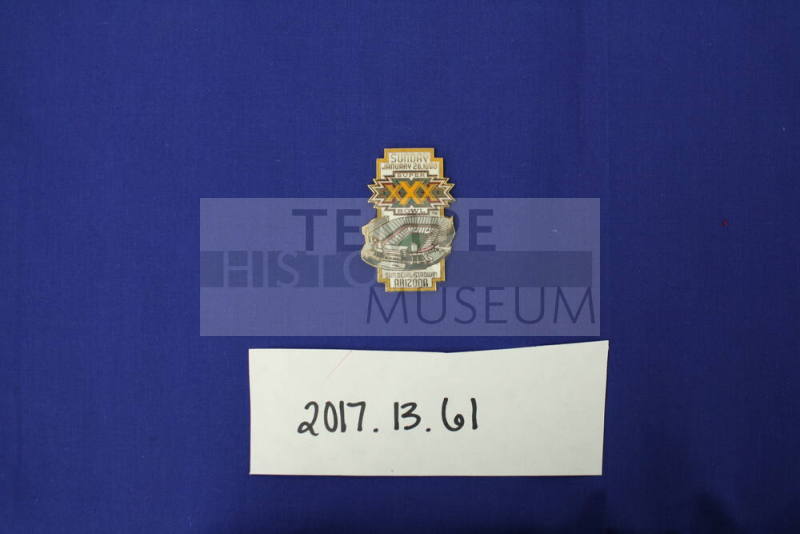 Pin, Super Bowl XXX, January 28, 1996