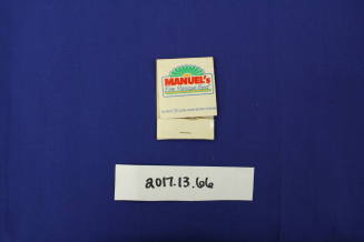Matchbook, Manuel's Fine Mexican Food