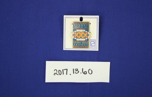 Pin, Super Bowl XXX, January 28, 1996