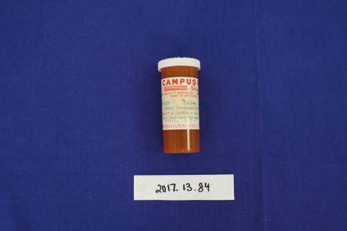Prescription Bottle, Campus Drug