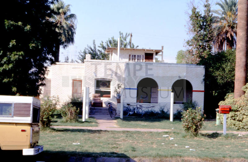 white-brick house, Tempe