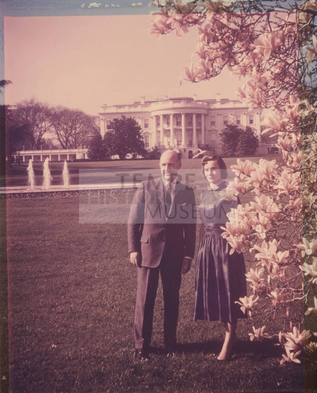 Howard and Marylou Pyle in Washington, Dc