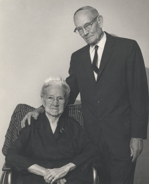 Portrait of Tom Pyle and Wife