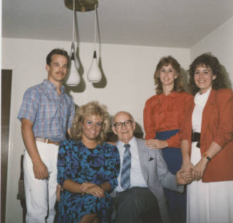Howard Pyle and Family at Birthday Party