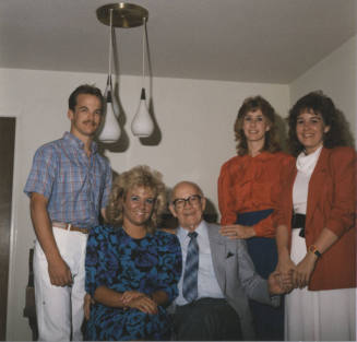Howard Pyle and Family at Birthday Party
