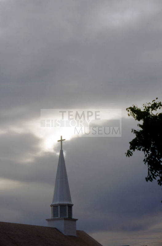 101 E. 6th Street - Tempe Congregational Church steeple