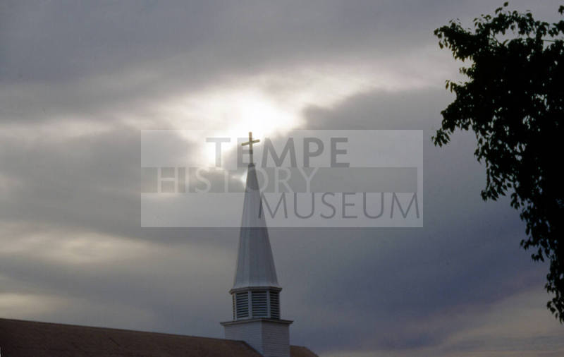 101 E. 6th Street - Tempe Congregational Church steeple