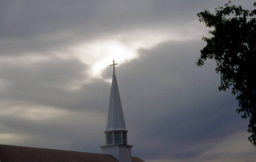 101 E. 6th Street - Tempe Congregational Church steeple