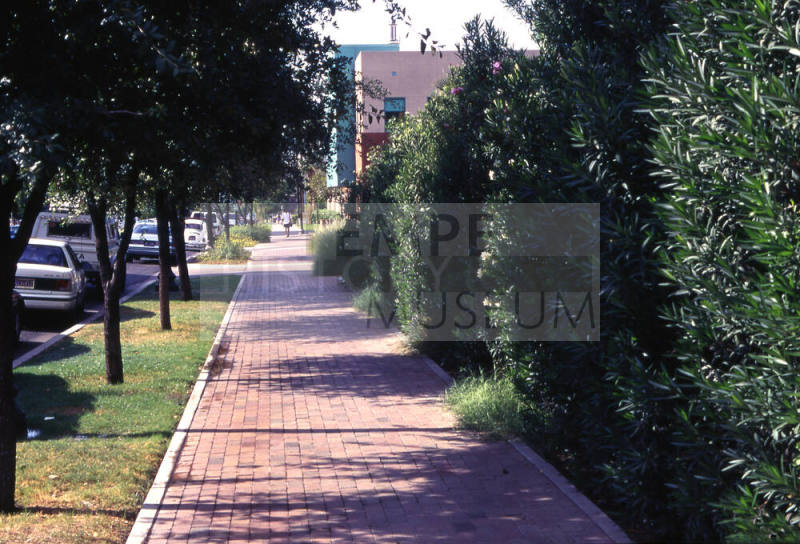 132 E. 6th Street - Sidewalk in front of a house