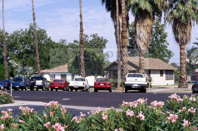 Cars along 7th Street