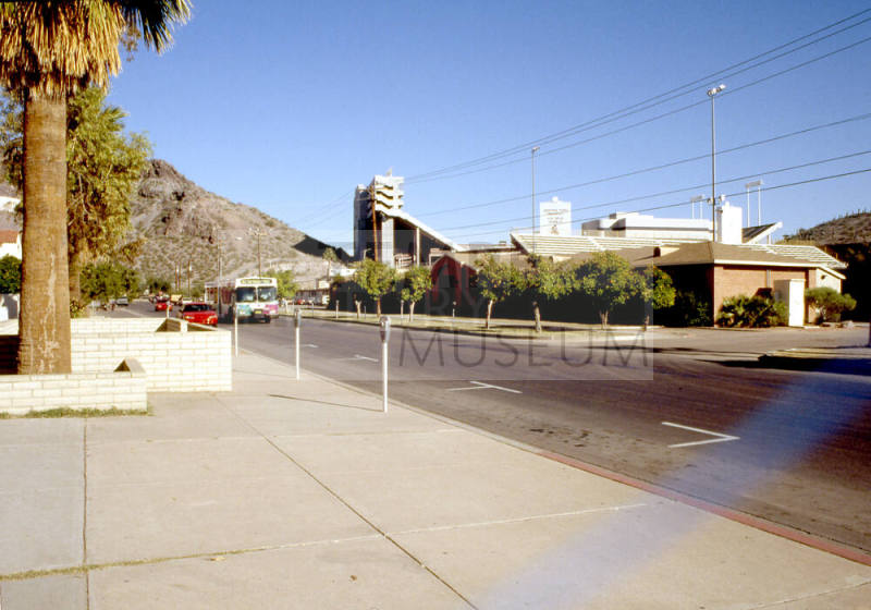 College Ave. - ASU Football Stadium and other buildings