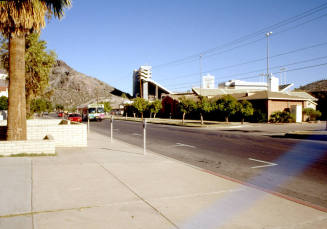 College Ave. - ASU Football Stadium and other buildings