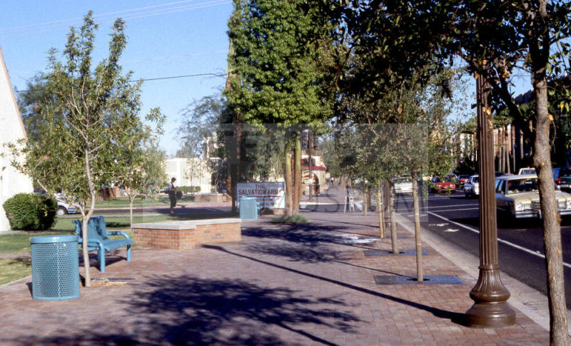 Street Scene of Northwest Corner of University Dr. and Myrtle Ave.