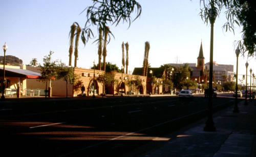 Street Scene 100 Block E. University Dr.