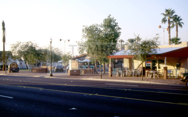 Mama's Pizzeria, 106 E. University Dr. and Hogi Yogi, 112 E. University Dr.