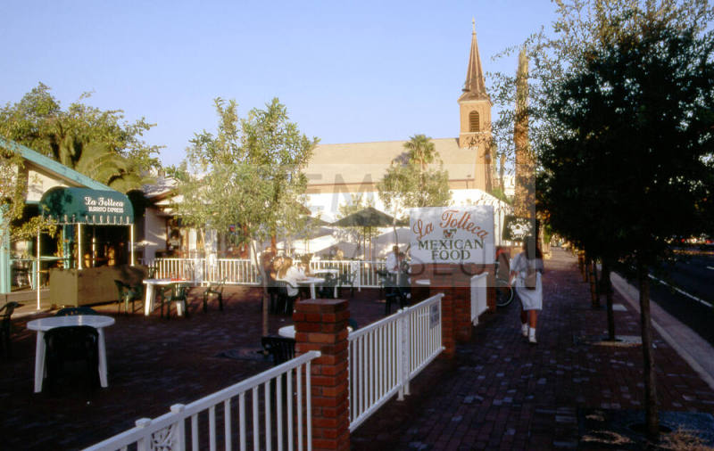 Street Scene, 200 Block E. University Dr.