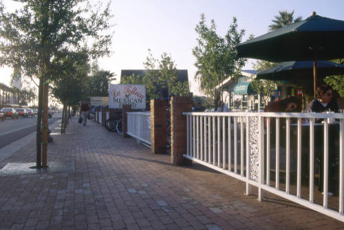 Street Scene, 200 Block of E. University Dr.