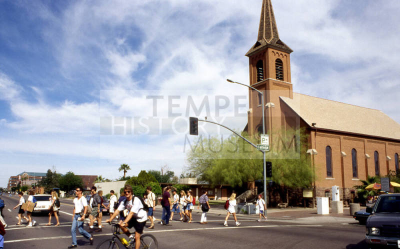 St. Mary's Catholic Church, Corner of University Dr. and College Ave.