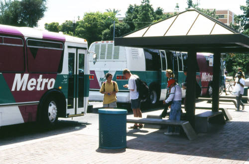 Bus Stop, 200 Block E. University Dr.