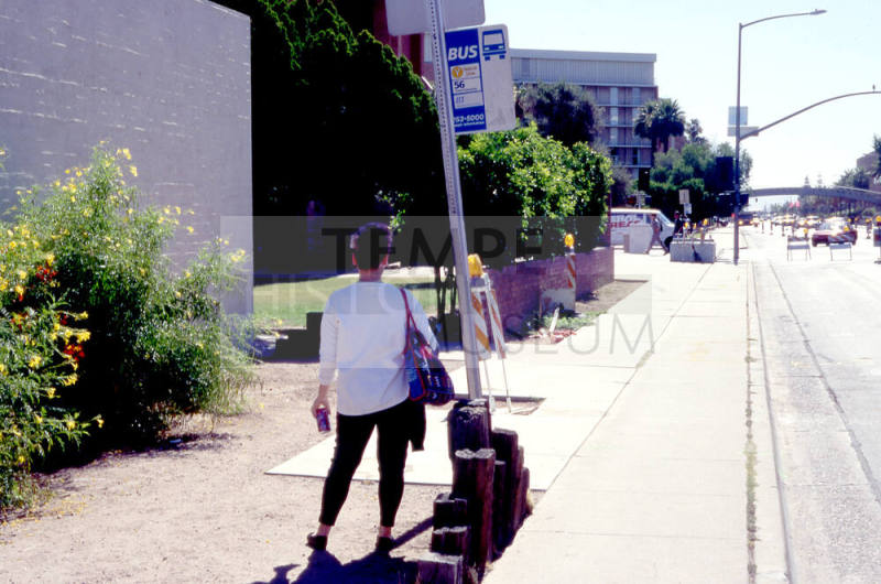 Street Scene, 200 Block E. University Dr.