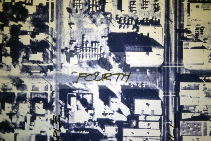 Aerial Photo of 4th Street and Mill Ave