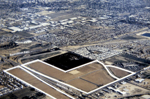 Aerial Photograph of Tempe, I-10 and Superstition, Baseline Rd. and Priest Dr.