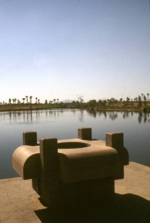 Lake and Scenery at Arizona State University Research Park