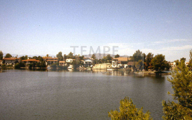 5501 S. Lakeshore Dr. - The Lake and buildings across the Lake.