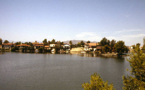 5501 S. Lakeshore Dr. - The Lake and buildings across the Lake.