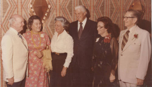 Howard and Lucile Pyle in Group of Six