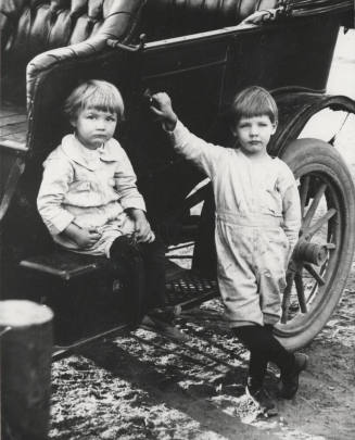 Virgil and Howard Pyle as Small Boys