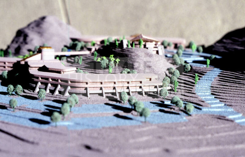 The Buttes scale model