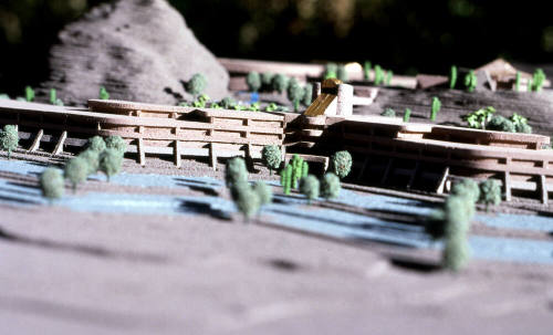 The Buttes scale model.