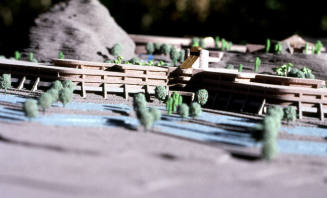 The Buttes scale model.