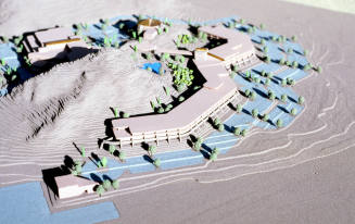 The Buttes scale model.