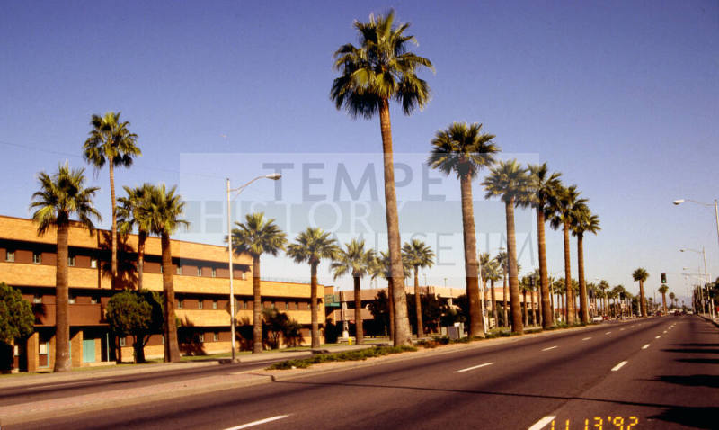 Mill Avenue Curve into Apache Boulevard - 222 E Apache Boulevard