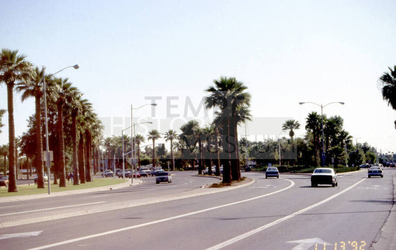 Mill Avenue Curve into Apache Boulevard - 222 E Apache Boulevard