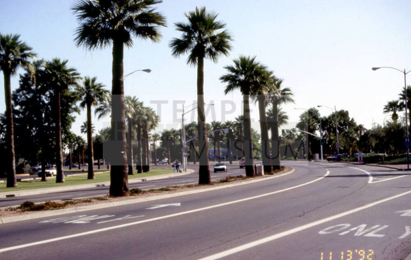 Mill Avenue Curve into Apache Boulevard - 222 E Apache Boulevard