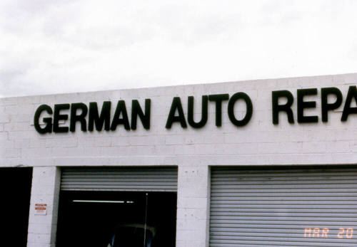922 E. Apache, German Auto Repair