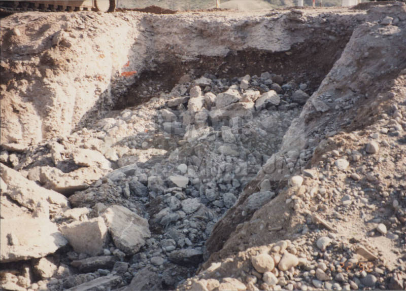 Removal of C.S.A Slope